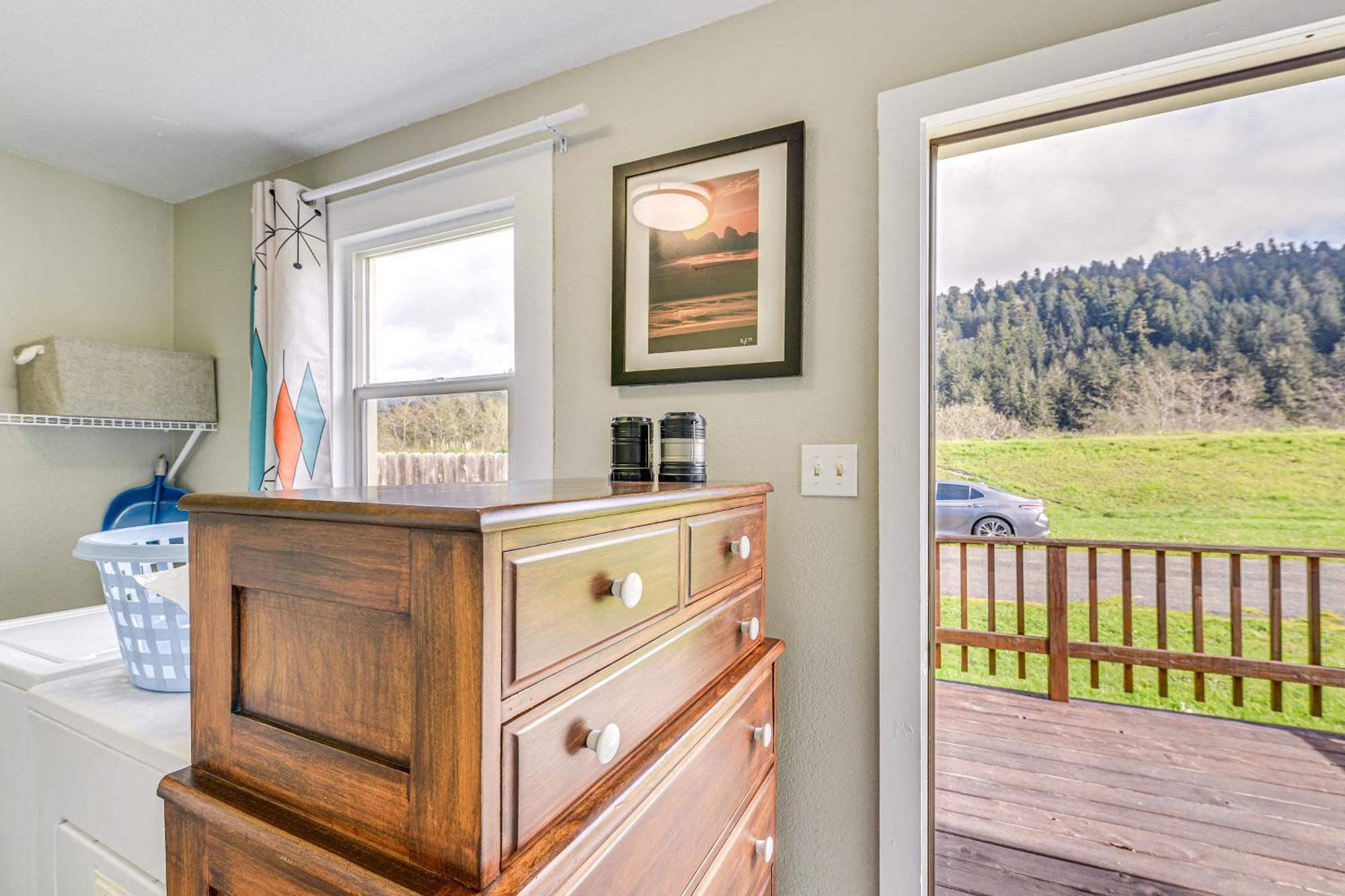 Cozy Norcal Cottage 2 Mi To Redwoods And Beaches! Orick Dış mekan fotoğraf