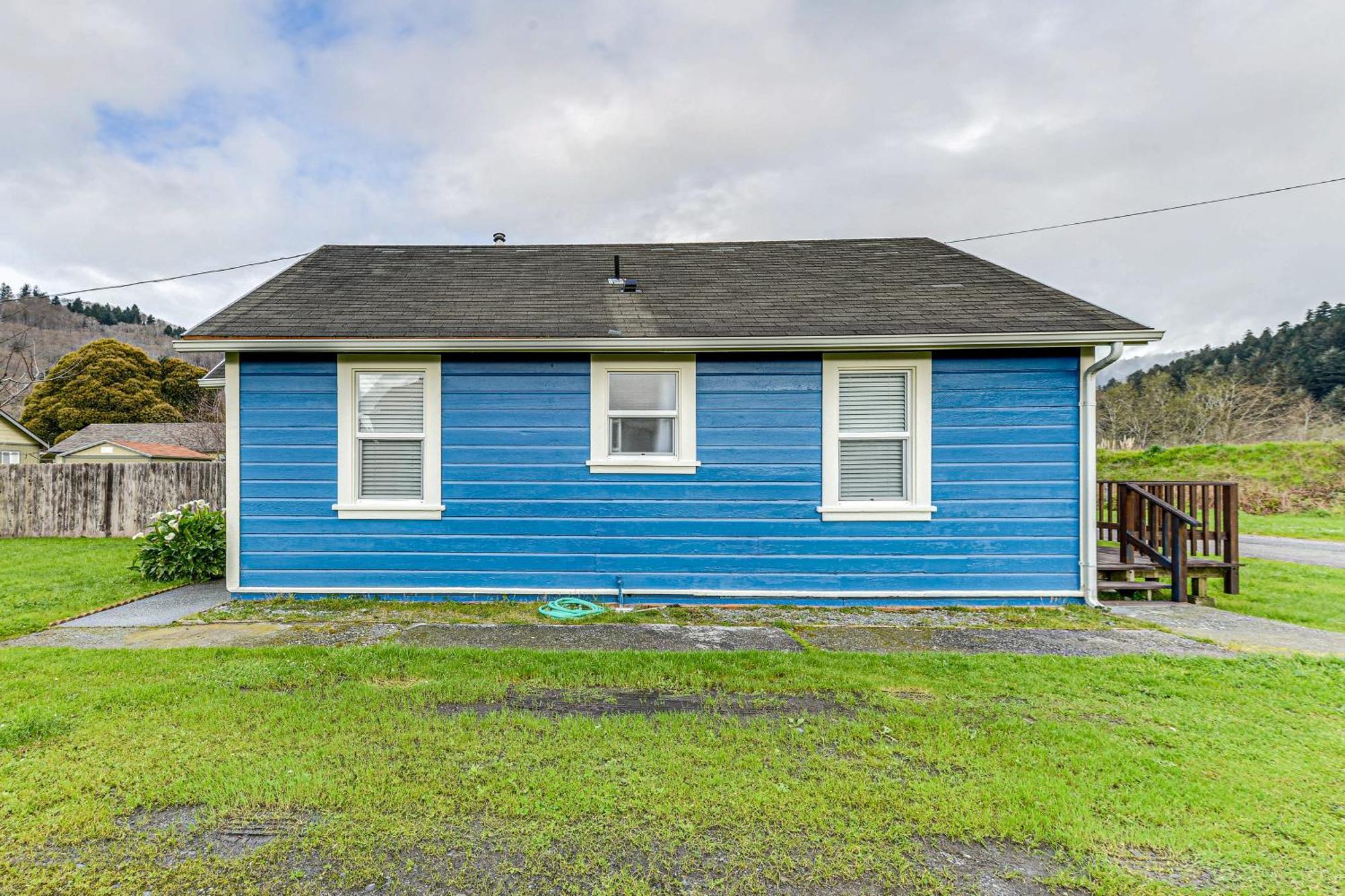 Cozy Norcal Cottage 2 Mi To Redwoods And Beaches! Orick Dış mekan fotoğraf